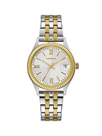 Caravelle by Bulova Women ‘sツートンカラーブレスレットドレス腕時計