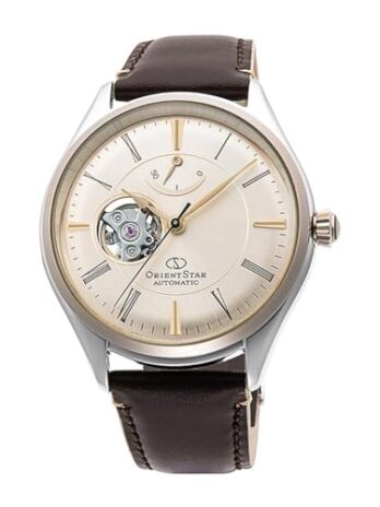 [オリエント] ORIENT 腕時計 ORIENTSTAR オリエントスター 機械式 自動巻 (手巻付き) クラシック セミスケルトン シャンパンゴールド RE-AT0201G00B メンズ ［逆輸入品］