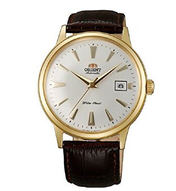 Orient クラシックウォッチ FAC00003W0 – レザー メンズ オートマチック アナログ
