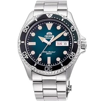 ORIENT オリエント RA-AA08 メンズ 日本製 自動/手巻き 200mダイバースタイル腕時計, ターコイズ