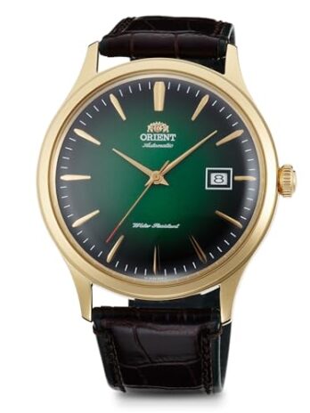 [オリエント]ORIENT Bambino バンビーノ 自動巻き腕時計 機械式 オートマティック 国内メーカー付 SAC08002F0 メンズ グリーン