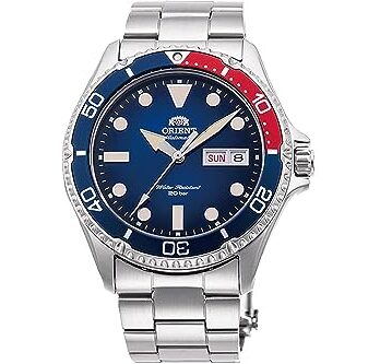 ORIENT オリエント RA-AA08 メンズ 日本製 自動/手巻き 200mダイバースタイル腕時計, ブルー