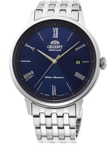 Orient 日本製自動巻き腕時計 ステンレススチールストラップ シルバー 20 (モデル:RA-AC0J03L10B)
