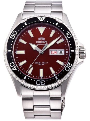 Orient メンズ アナログ 自動巻き 腕時計 ステンレススチールストラップ RA-AA0003R19B、シルバー、7020-6smd-42mm、ブレスレット, シルバー, 7020-6smd-42mm, ブレスレット