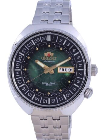 [Orient] 自動巻き腕時計 RA-AA0E02E09C メンズ シルバー