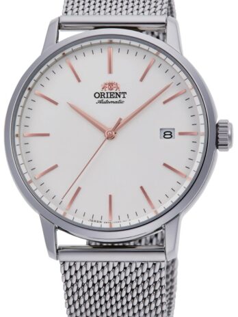 Orient メンズ腕時計 コンテンポラリー自動巻き ホワイトダイヤル RA-AC0E07S10B