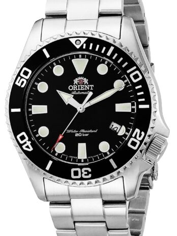Orient メンズ 日本製自動腕時計 ステンレススチールストラップ シルバー 22 (モデル:RA-AC0K01B10B)