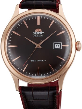 Orient クラシックウォッチ FAC08001T0 – レザー メンズ オートマチック アナログ