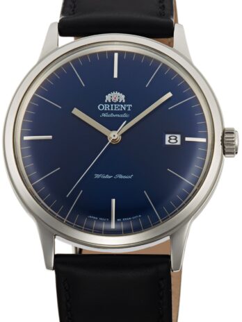 [オリエント] Orient 腕時計 Men’s ‘2nd Gen. Bambino Ver. 3’ Japanese Automatic Stainless Steel and Leather Dress Watch, Color:Black 日本製自動巻 FAC0000DD0 メンズ 【並行輸入品】