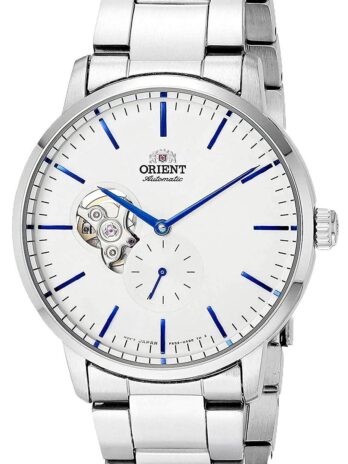 Orient「RA-AR01」オープンハート 日本製自動巻き/手巻き腕時計, White