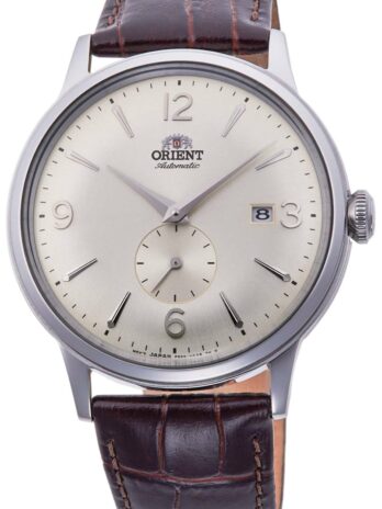 Orient メンズ アナログ 自動巻き 腕時計 レザーストラップ付き RA-AP0003S10B メタリックシルバー ストラップ, メタリックシルバー, ストラップ