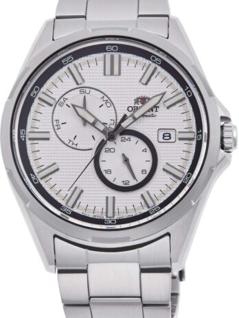 Orient 機械式自動ホワイトダイヤル メンズウォッチ RA-AK0603S10B, モダン