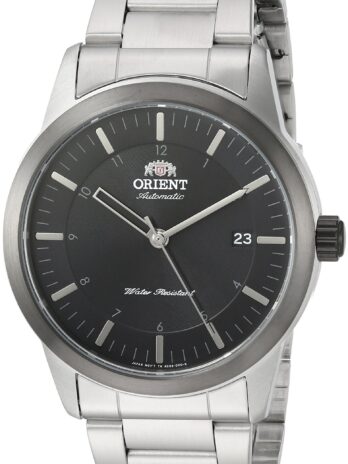 Orient メンズ センチネル 日本製自動腕時計 ステンレススチールストラップ シルバー 22 (モデル:FAC05001B0)