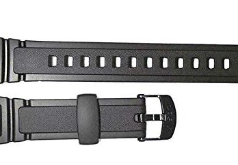 Casio 22 mm-black resin-aq180 W