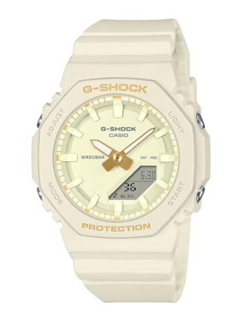 G-Shock レディース アナログデジタル GMAP2100W-7A 腕時計, イエロー