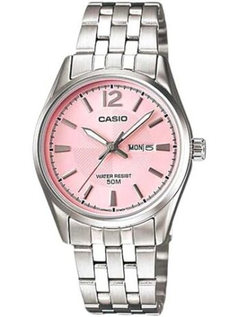 Casio Dress Silver Watch LTP1335D-5A [カシオ服装シルバー腕時計LTP1335D-5A]