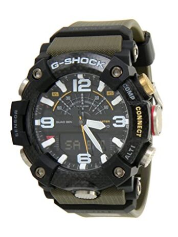 Casio Gマッドマスターウォッチ55MMカーボンのGGB100-1A3マスター 55 mm 緑