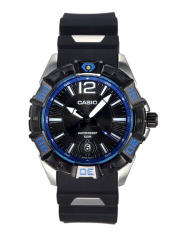 Casio 男性 E-Data-Bank アナログ カジュアル 石英 ウォッチ 海外出荷 MTD-1070-1A1