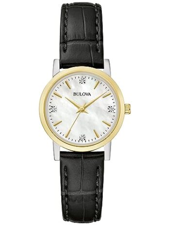 [Bulova] 腕時計 クラシック ダイヤモンド 98P225 レディース ツートンカラー