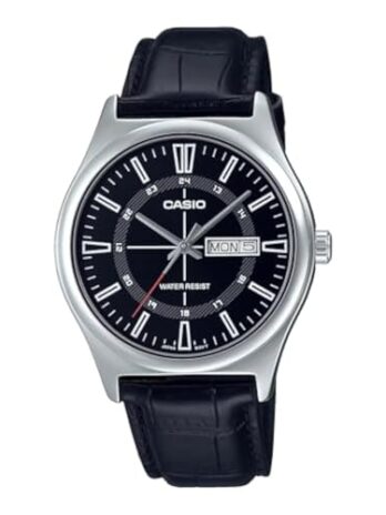 [CASIO] ドレスウォッチ MTP-V006L-1CUDF メンズ ブラック