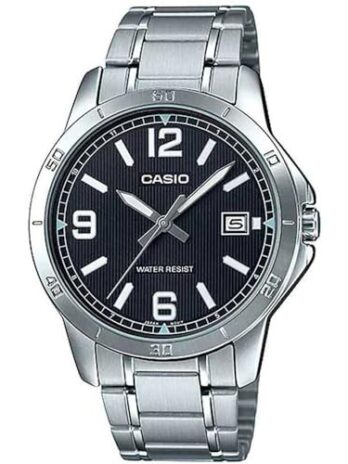 [Casio] ドレスウォッチ MTP-V004D-1B2UDF スプリング。
