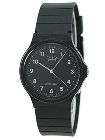 Casio MQ24-1B 3-Hand Analog Water Resistant Watch
