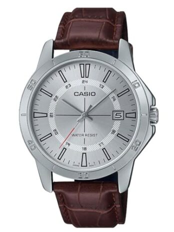 [Casio] 腕時計 MTP-V004L-7C メンズ ブラウン