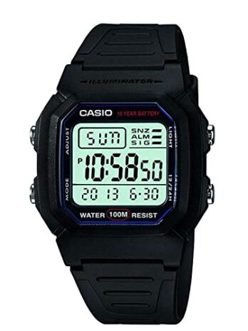 [カシオimport] 腕時計 W800H-1A メンズ 並行輸入品 ブラック [並行輸入品]