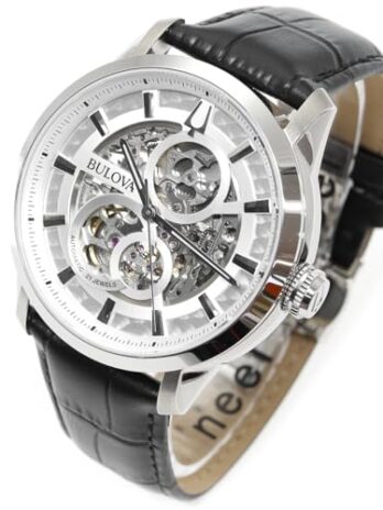 [ブローバ]BULOVA 腕時計 メンズ 自動巻き メカニカル スケルトン クラシック Classic 96A266