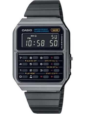 Casio CA-500WEGG-1BEF メンズ ヴィンテージ カジュアル デジタル腕時計, ストラップ