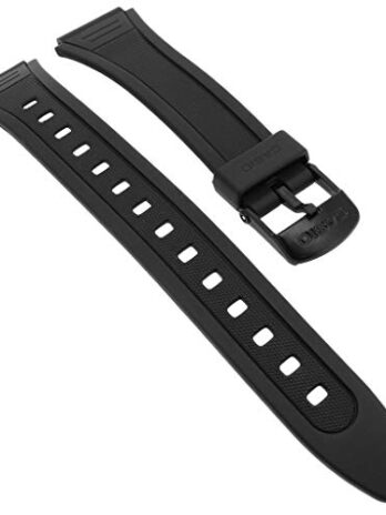 Casio腕時計ストラップバンド樹脂バンドブラック18 mm w-201 ? 1 AVEF w-201 W-201g-9
