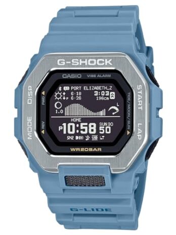 Casio G-Shock G-Lide オーシャンブルー デジタルサーフウォッチ GBX-100-2A[並行輸入品]