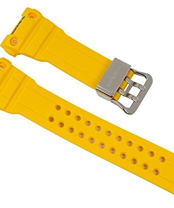 カシオ [CASIO] [純正品] GWN-1000 用 バンド(ベルト) ※黄色