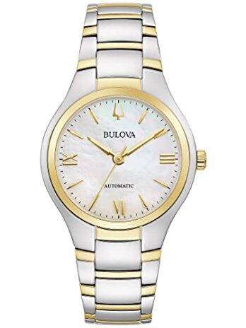 [Bulova] 自動巻き腕時計 クラシック 98L297 レディース ツートーン。