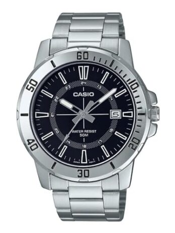 [CASIO] ドレスウォッチ MTP-VD01D-1CVUDF メンズ シルバー