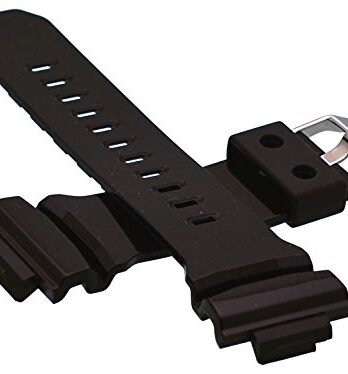 カシオ #10414651 純正 ブラック G Shock 交換用バンド GA150BW、GA200BW、GA200RG。