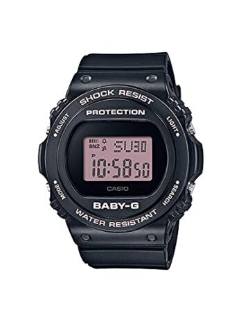 CASIO BABY-G カシオ ベビーG BGD-570-1B 腕時計 時計 ブランド レディース キッズ 子供 女の子 デジタル 日付 カレンダー 防水 ブラック 黒 並行輸入品 [並行輸入品]