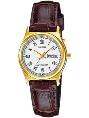 Casio ホワイト レディース アナログ カジュアル クォーツ Casio Standard 海外出荷 LTP-V006GL-7B