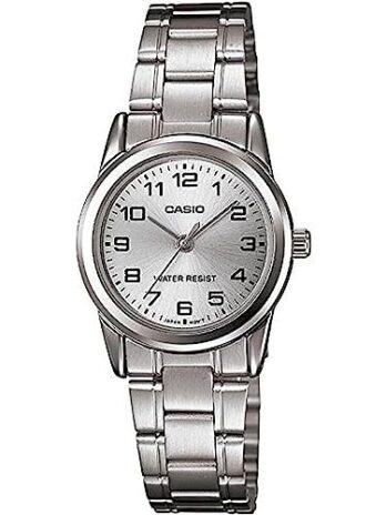 [Casio] カシオ LTP-V001D-7B 女性用 アナログ ドレスウォッチ ステンレススチール LTP-V001D-7BUDF 通年 レディース