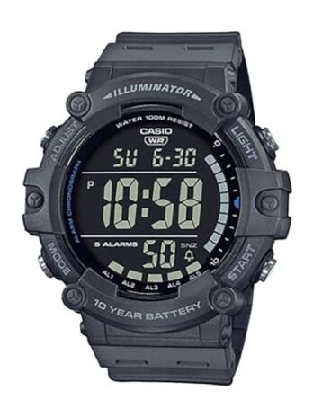 Casio Men’s Quartz Resin Strap, Blue, 27.63 Casual Watch (Model: AE-1500WH-8BVCF)