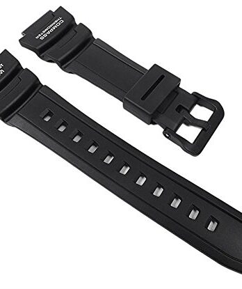 Casio watch strap watchband Resin Band black for SGW-500H SGW-500