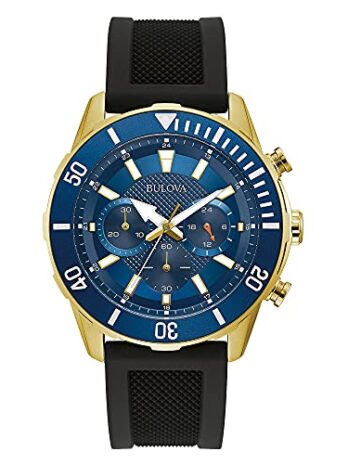 [Bulova] 腕時計 Classic Chronograph 6 Hand 98A244 ブラック