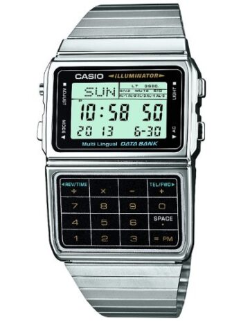 Casio G-Shock DBC-611-1CR Data Bank Classic Series Quality Watches – Silver