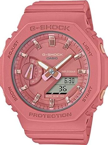 [カシオ] CASIO G-SHOCK オクタゴンデザイン GMA-S2100-4A2 メンズ レディース マットサーモンピンク [並行輸入品]