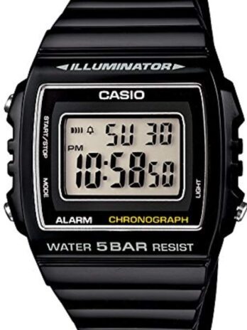 [カシオ]カシオ W-215H-1A W215H-1A スタンダード デジタル ブラックダイアル メンズウォッチ 腕時計 [並行輸入品]
