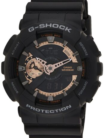 Casio メンズ GA110RG-1A G – ショック ブラックウォッチ