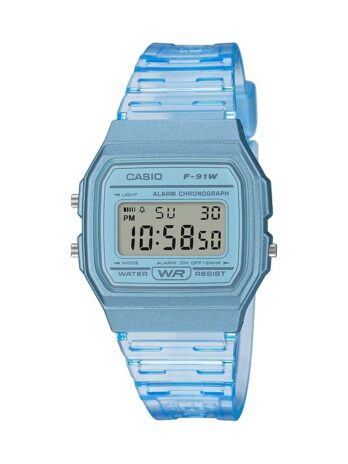 カシオ クォーツウォッチ 樹脂ストラップ付き ブルー 20 (モデル:F-91WS-2CF)