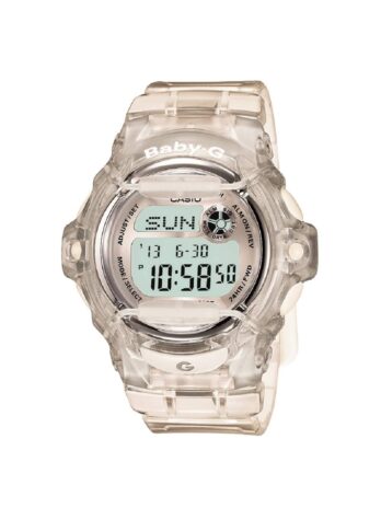 Casio レディース ベビー G クォーツ 腕時計 樹脂ストラップ付き Adult クリア