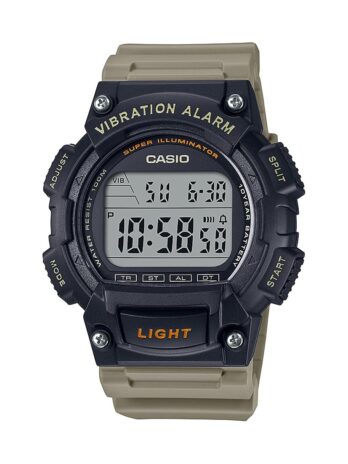 Casio W-736H-5AVCF Black/Beige One Size