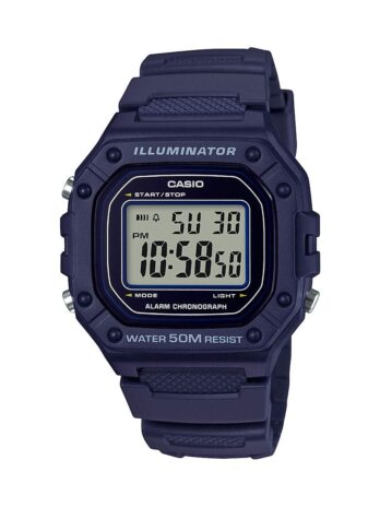 Casio Men’s W218H-2A Blue Digital Watch